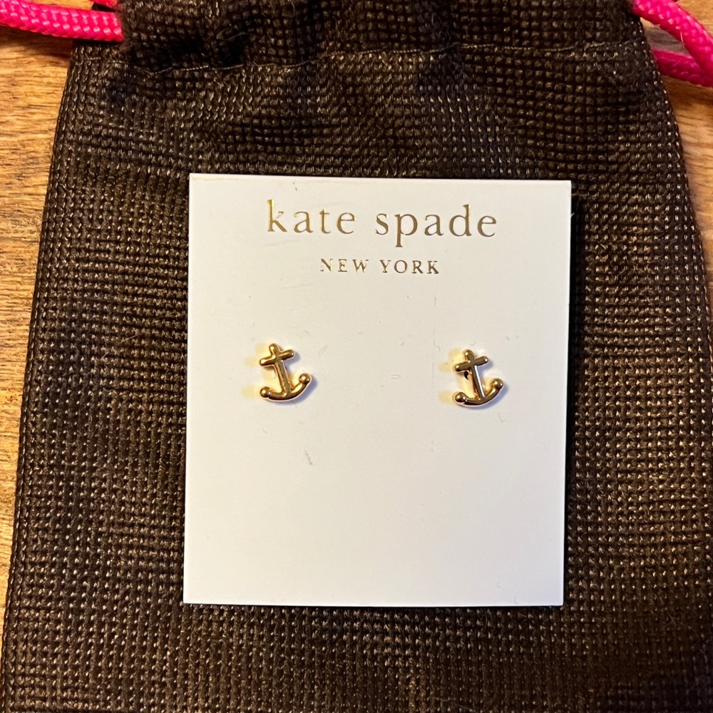 Kate Spade Anchor Earrings
